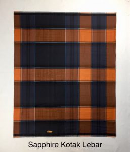 Bangladesh Woven Sarong With Large Checkered Design