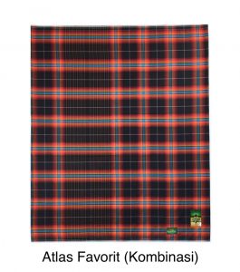 Checkered Motif of Woven Lungies by Atlas