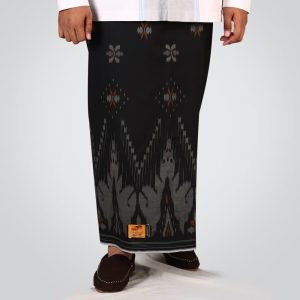 flower motif of original indonesian sarong