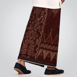 flower motif of indonesian woven men sarong